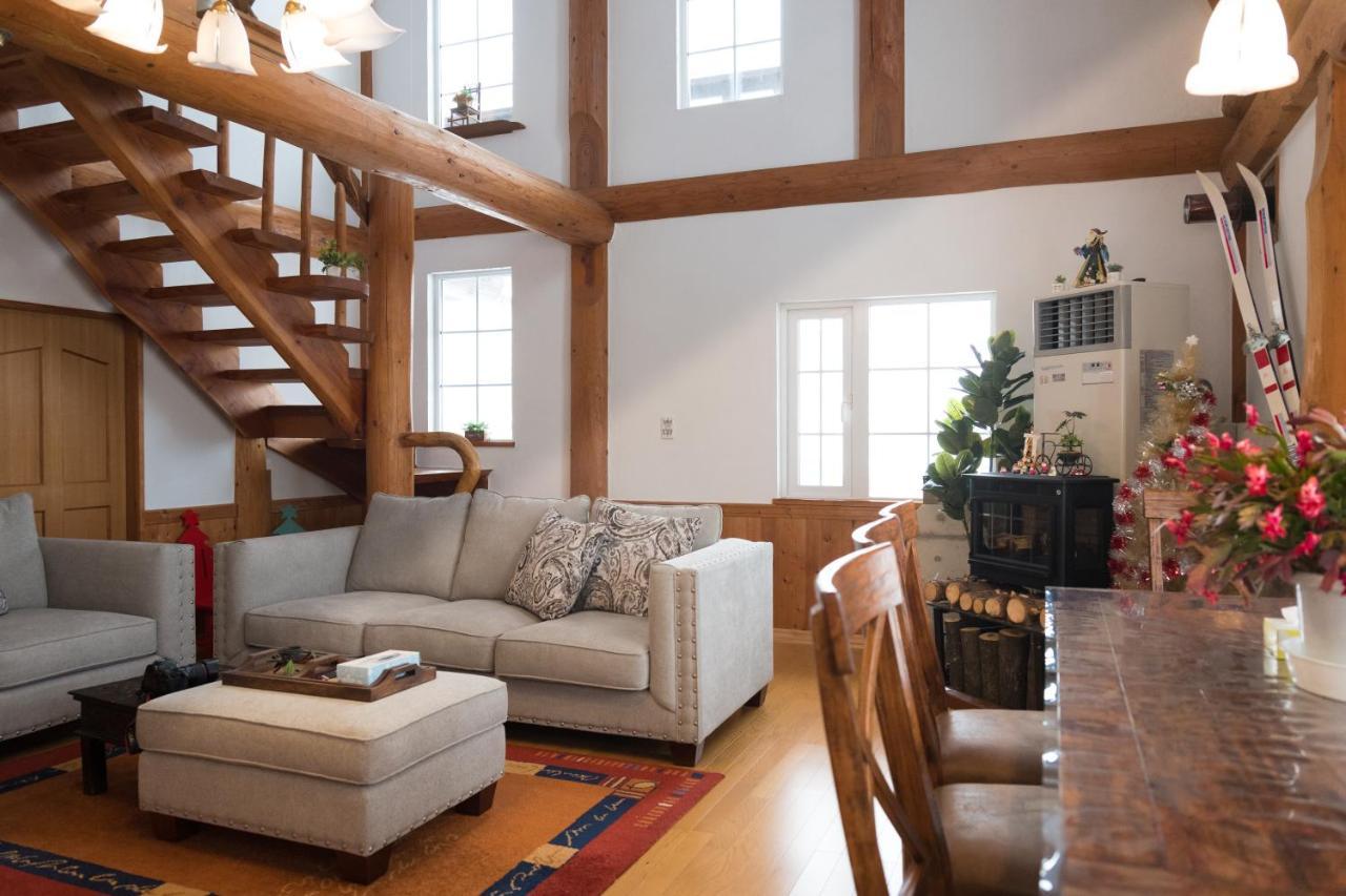 فيلا Sapporo Luxury Log House 5Brm Max 18Ppl 4 Free Parking المظهر الخارجي الصورة