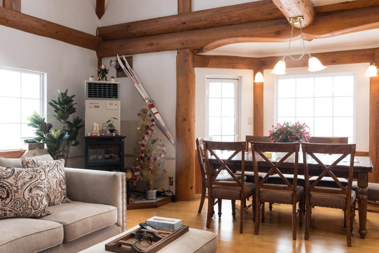 فيلا Sapporo Luxury Log House 5Brm Max 18Ppl 4 Free Parking المظهر الخارجي الصورة
