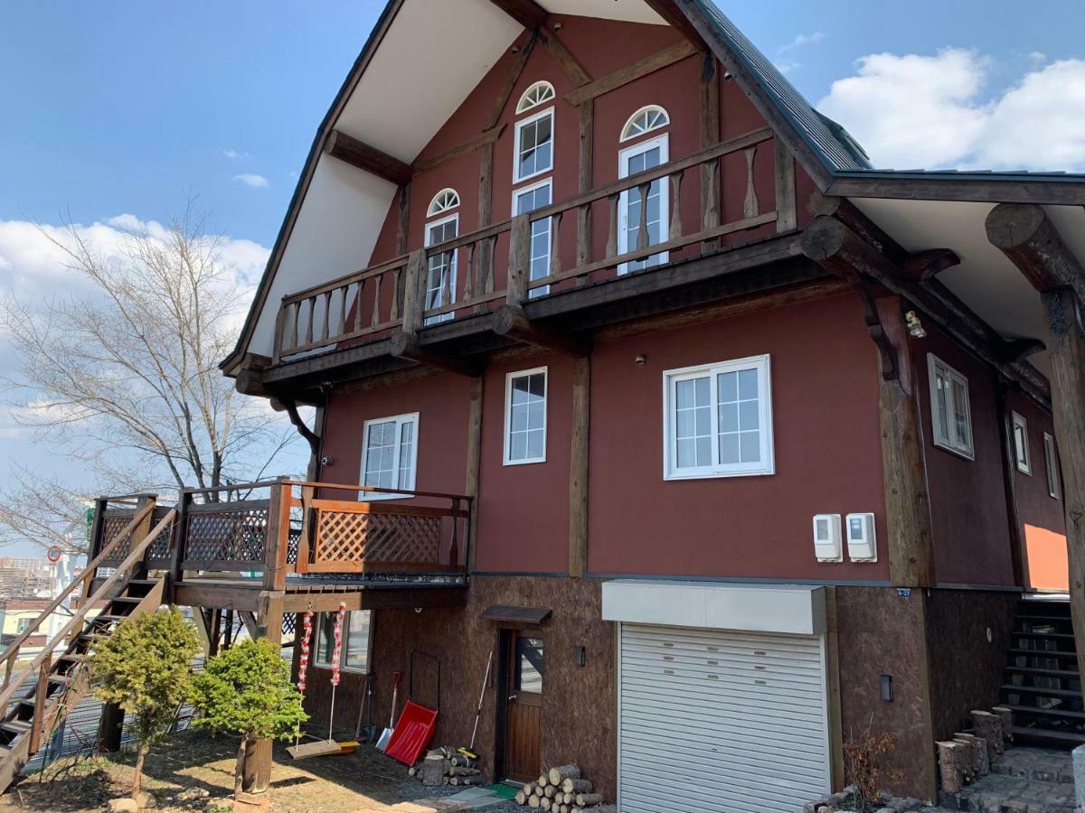 فيلا Sapporo Luxury Log House 5Brm Max 18Ppl 4 Free Parking المظهر الخارجي الصورة